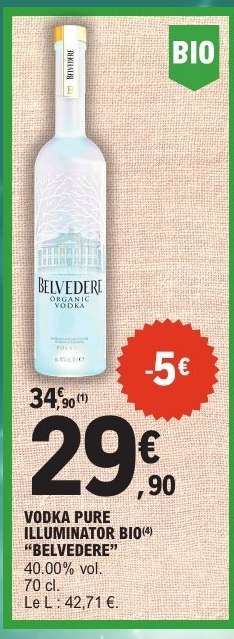 VODKA PURE ILLUMINATOR BIO "BELVEDERE"