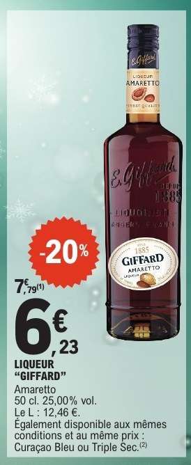 LIQUEUR “GIFFARD”