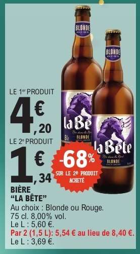 Bière La Bête