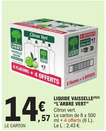 LIQUIDE VAISSELLE "L’ARBRE VERT"