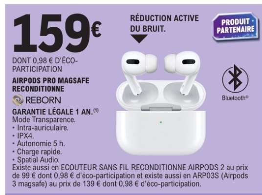 AirPods Pro MagSafe Reconditionné