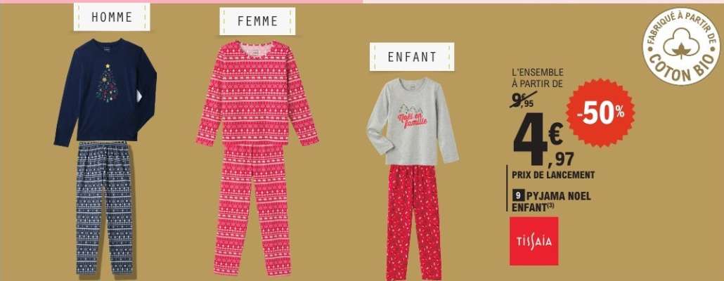 Pyjama Noël Enfant