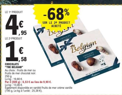 Chocolats 'The Belgian'