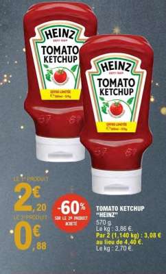 Tomato Ketchup Heinz