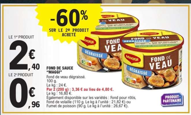 Fond de Sauce 'Maggi'