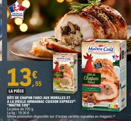 Rôti de Chapon Farci