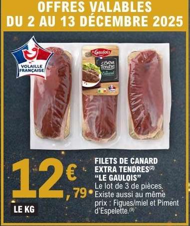 Filets De Canard Extra-Tendres Le Gaulois