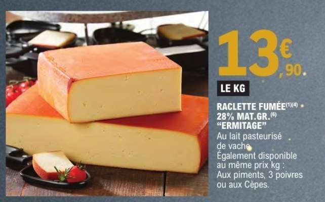 Raclette Fumée