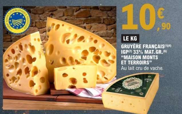 GRUYÈRE FRANÇAIS
