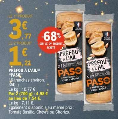 PRÉFOU À L'AIL® “PASO”