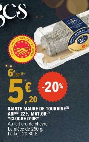 SAINTE MAURE DE TOURAINE