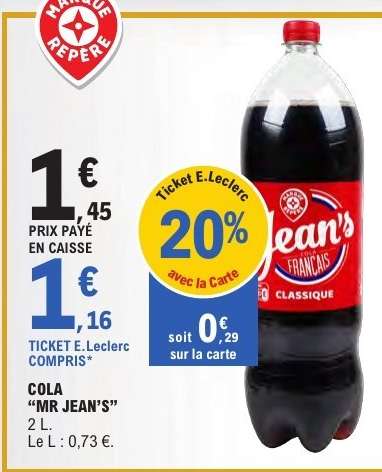 COLA “MR JEAN’S”