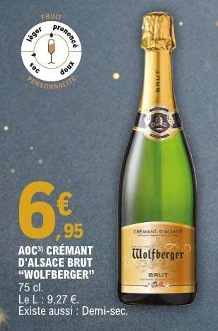 Crémant D'Alsace Brut Wolfberger
