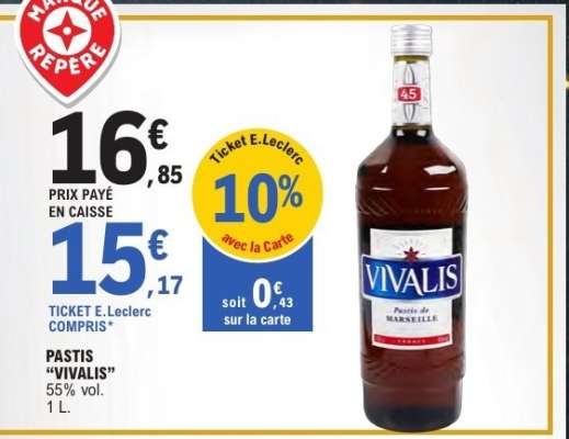 Pastis "Vivalis"