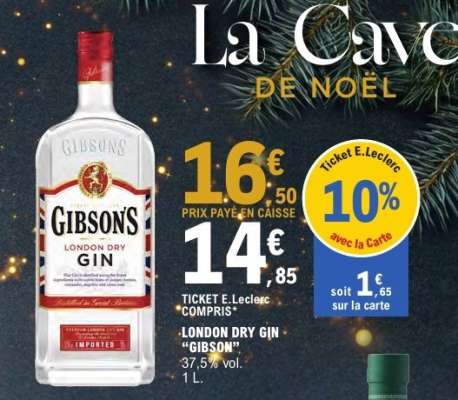 London Dry Gin "Gibson's"