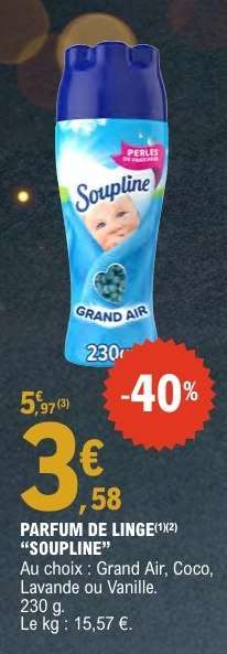 PARFUM DE LINGE “SOUPLINE”