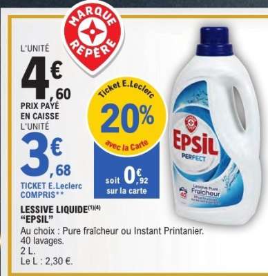 Lessive Liquide EPSIL