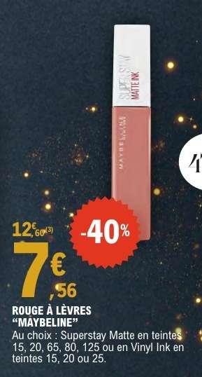 ROUGE À LÈVRES “MAYBELINE”