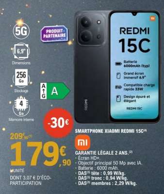 SMARTPHONE XIAOMI REDMI 15C