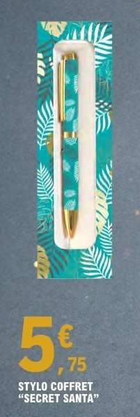 STYLO COFFRET "SECRET SANTA"