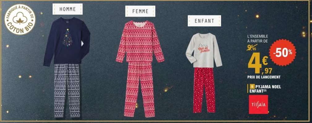 Pyjama Noël Enfant