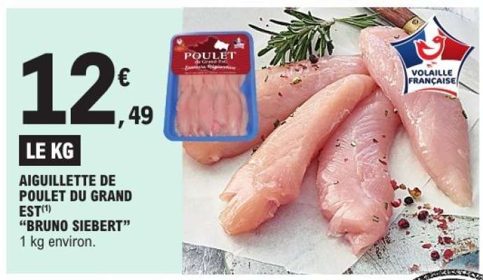 Aiguillette de poulet du Grand Est "Bruno Siebert"