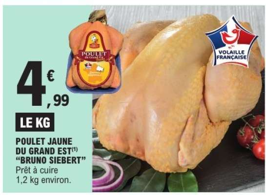 POULET JAUNE DU GRAND EST "BRUNO SIEBERT"