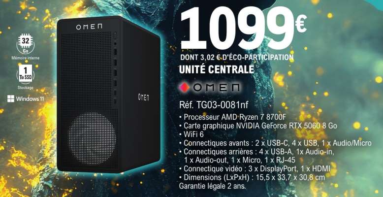 OMEN Unité Centrale