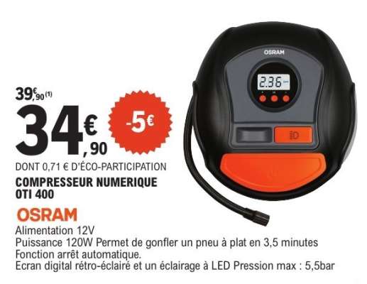 COMPRESSEUR NUMERIQUE OTI 400