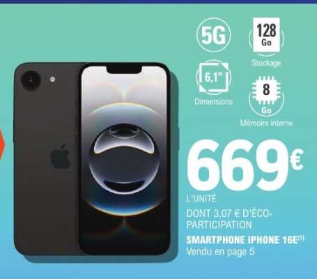 SMARTPHONE IPHONE 16