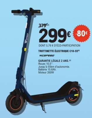 TROTTINETTE ÉLECTRIQUE C10-55