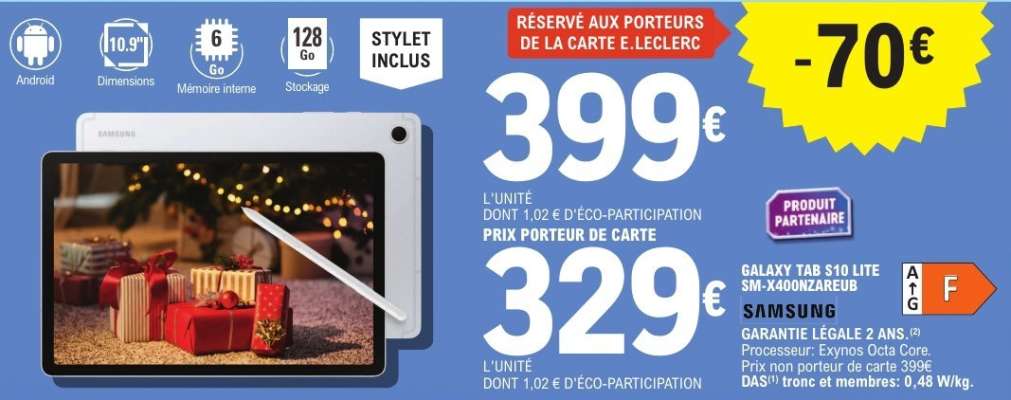 Galaxy Tab S6 Lite SM-X200NZABEU