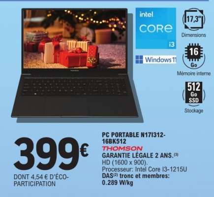 PC PORTABLE N171312-16BK512