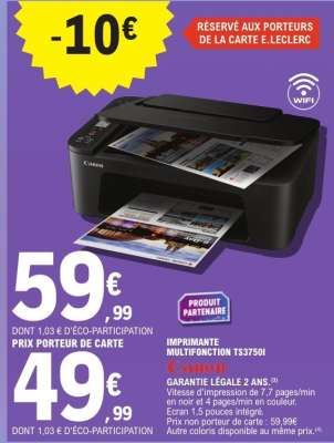 Canon Imprimante Multifonction TS3750I