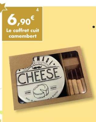 Le coffret cuit camembert