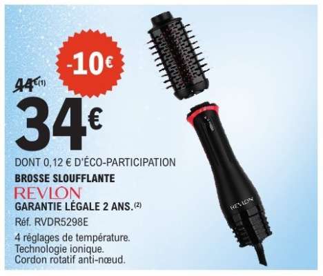 Brosse soufflante "Revlon"