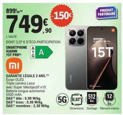 Smartphone Xiaomi 15T Pro