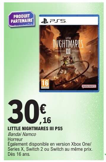 LITTLE NIGHTMARES III PS5