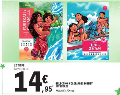 SÉLECTION COLORIAGES DISNEY MYSTÈRES