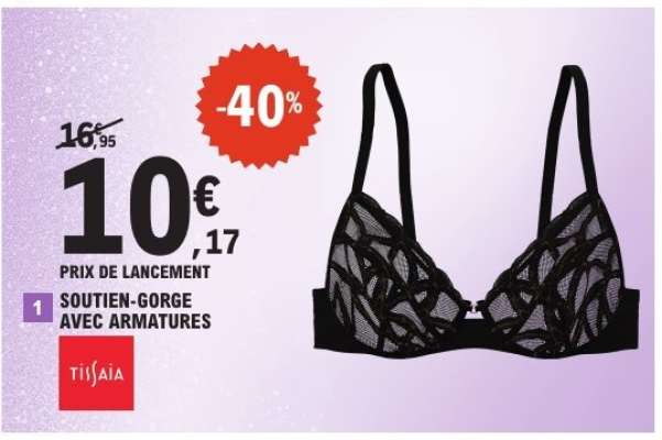 Soutien-gorge avec armatures