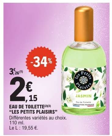 Eau De Toilette Les Petits Plaisirs
