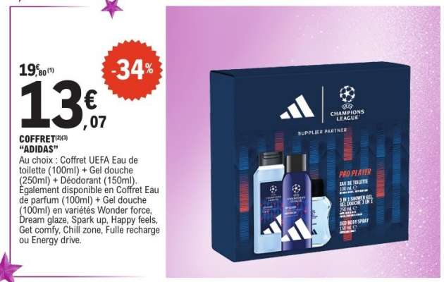 Coffret Adidas