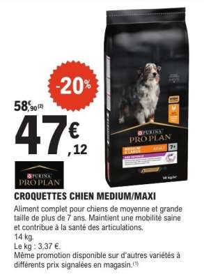 CROQUETTES CHIEN MEDIUM/MAXI