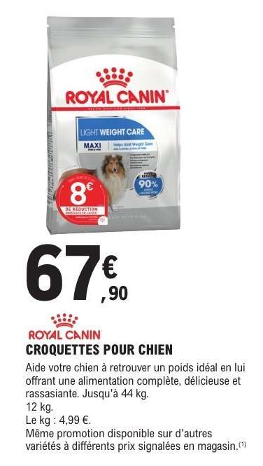 ROYAL CANIN CROQUETTES POUR CHIEN