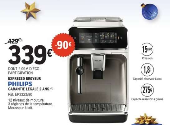 Expresso broyeur PHILIPS