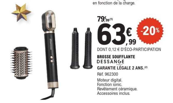 Brosse soufflante DESSANGE