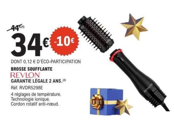 Brosse soufflante "Revlon"