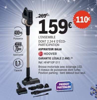 Aspirateur Balai