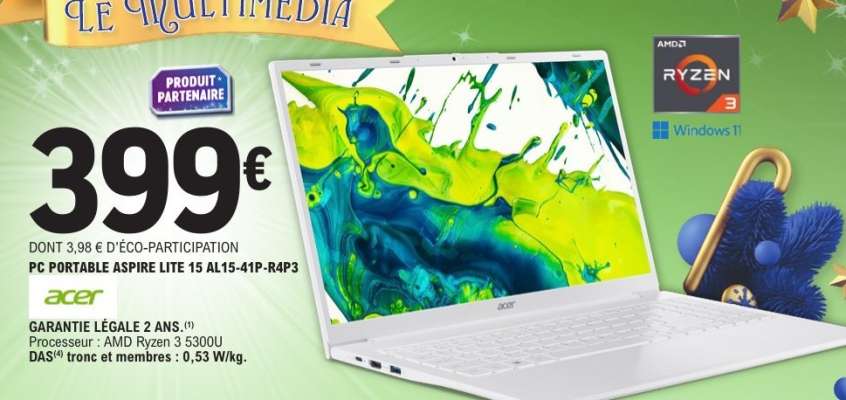 PC PORTABLE ASPIRE LITE 15 A115-41P-R4P3