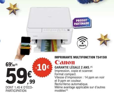 Canon Imprimante Multifonction TS4150I